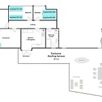 アパート The Butterfly - House In For 7 Persons With Luxury Rooftop Deck & Free Parking *