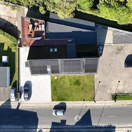 The Butterfly - House In For 7 Persons With Luxury Rooftop Deck & Free Parking * Odense