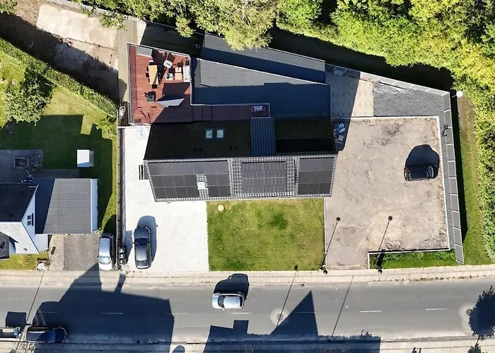The Butterfly - House In For 7 Persons With Luxury Rooftop Deck & Free Parking * Odense