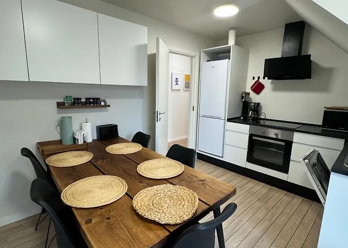 Lejlighed The Butterfly - House In For 7 Persons With Luxury Rooftop Deck & Free Parking Odense